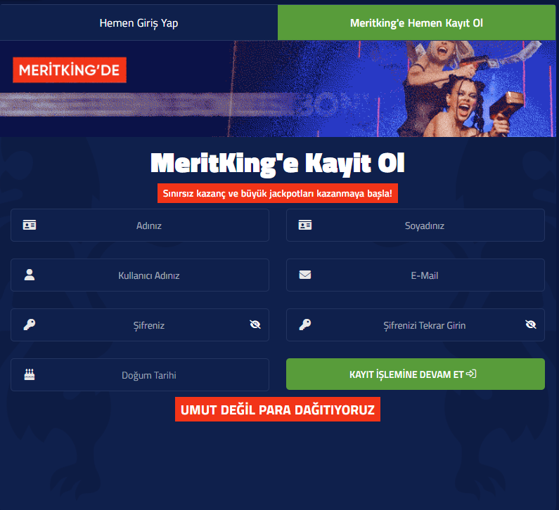 Meritking Giriş